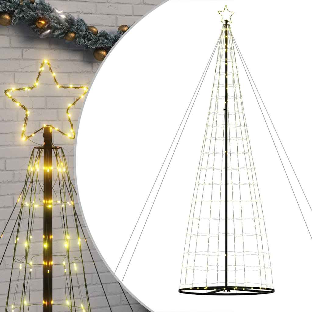 vidaXL Pom de Crăciun LED 1534 LED-uri Alb Cald 503 cm vidaXL Pom de Crăciun LED 1534 LED-uri Alb Cald 503 cm