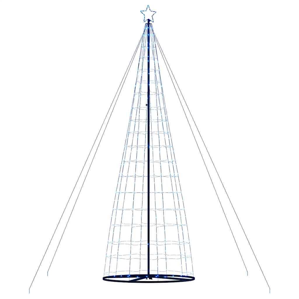 vidaXL Pom de Crăciun LED 1534 LED-uri Albastru 503 cm vidaXL Pom de Crăciun LED 1534 LED-uri Albastru 503 cm
