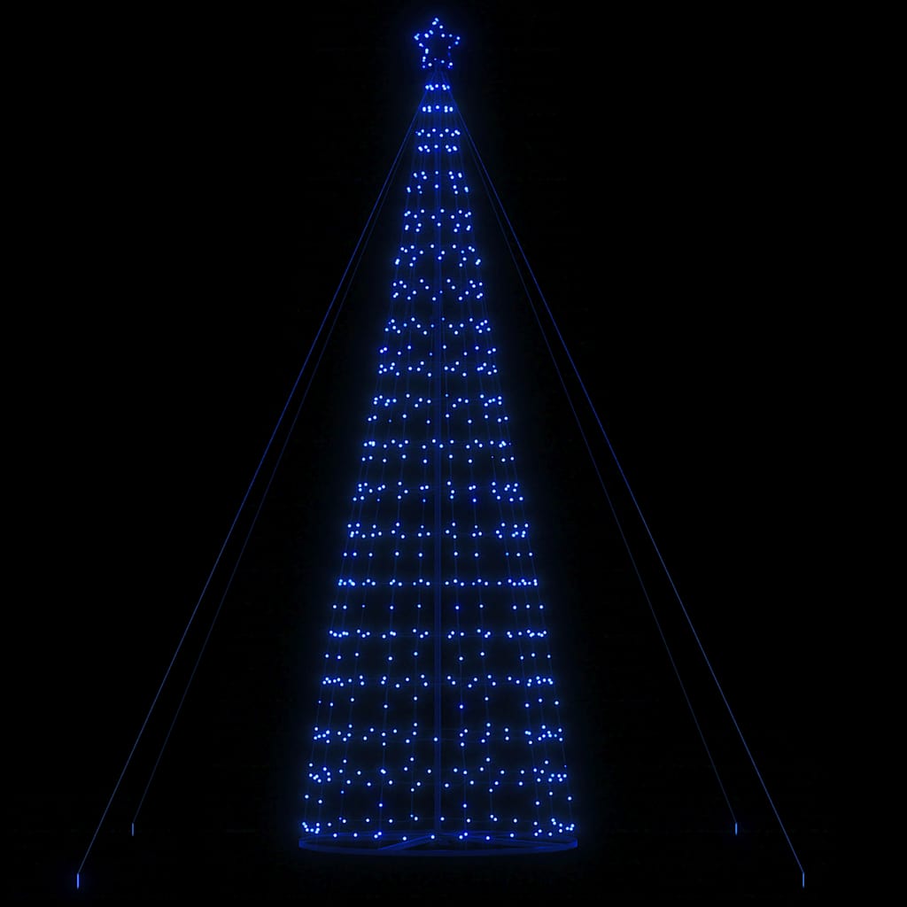 vidaXL Pom de Crăciun LED 1534 LED-uri Albastru 503 cm vidaXL Pom de Crăciun LED 1534 LED-uri Albastru 503 cm