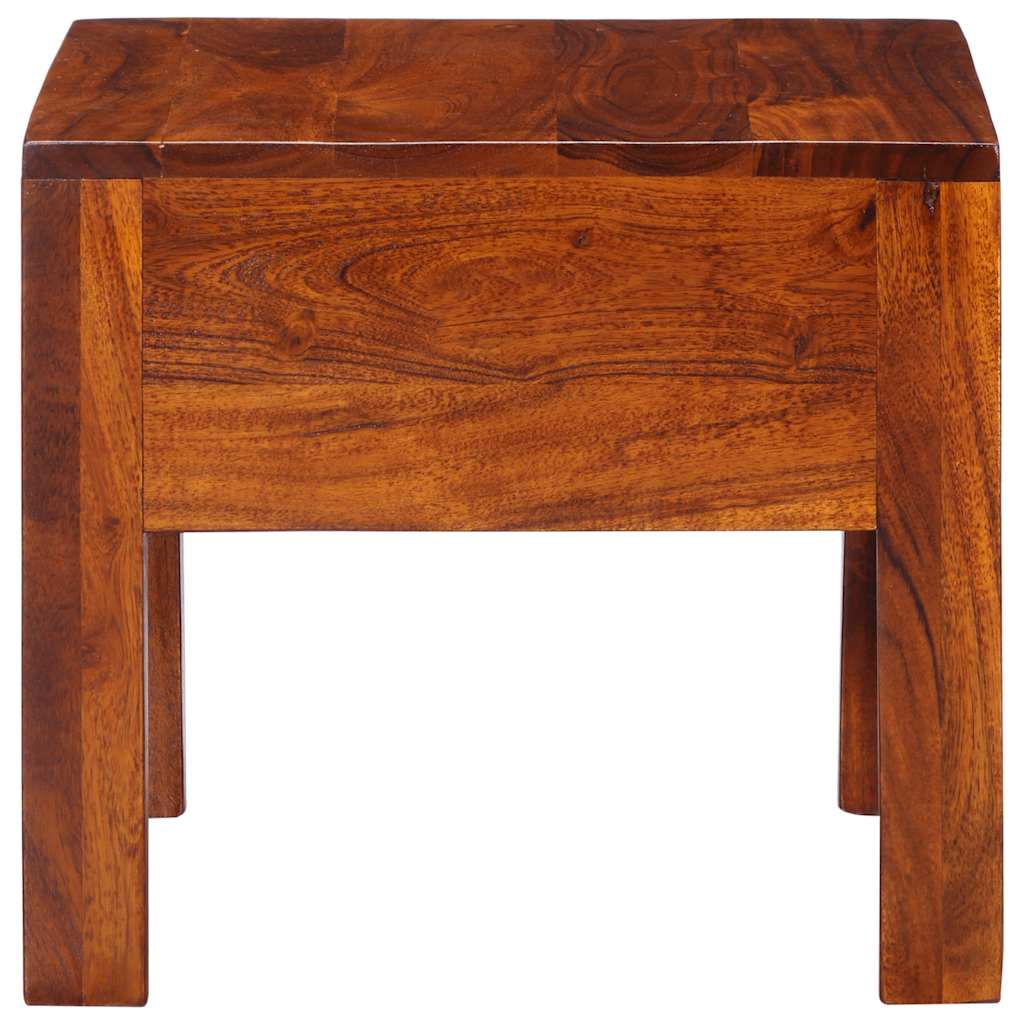 vidaXL Noptiera 40x40x36 cm din lemn masiv de salcam