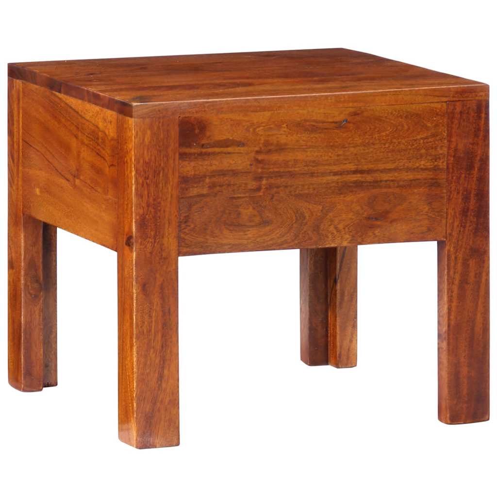 vidaXL Noptiera 40x40x36 cm din lemn masiv de salcam