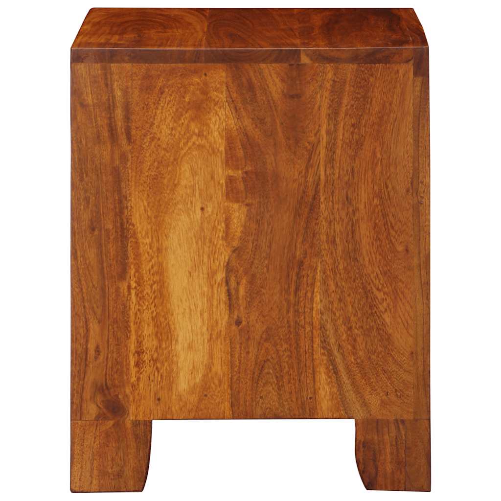 vidaXL Noptiera 40x35x45 cm din lemn masiv de salcam