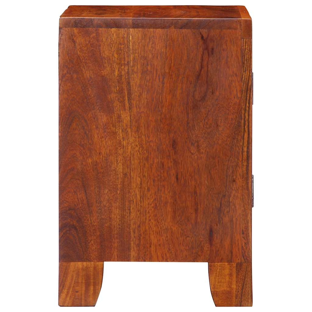 vidaXL Noptiera 40x30x45 cm din lemn masiv de salcam