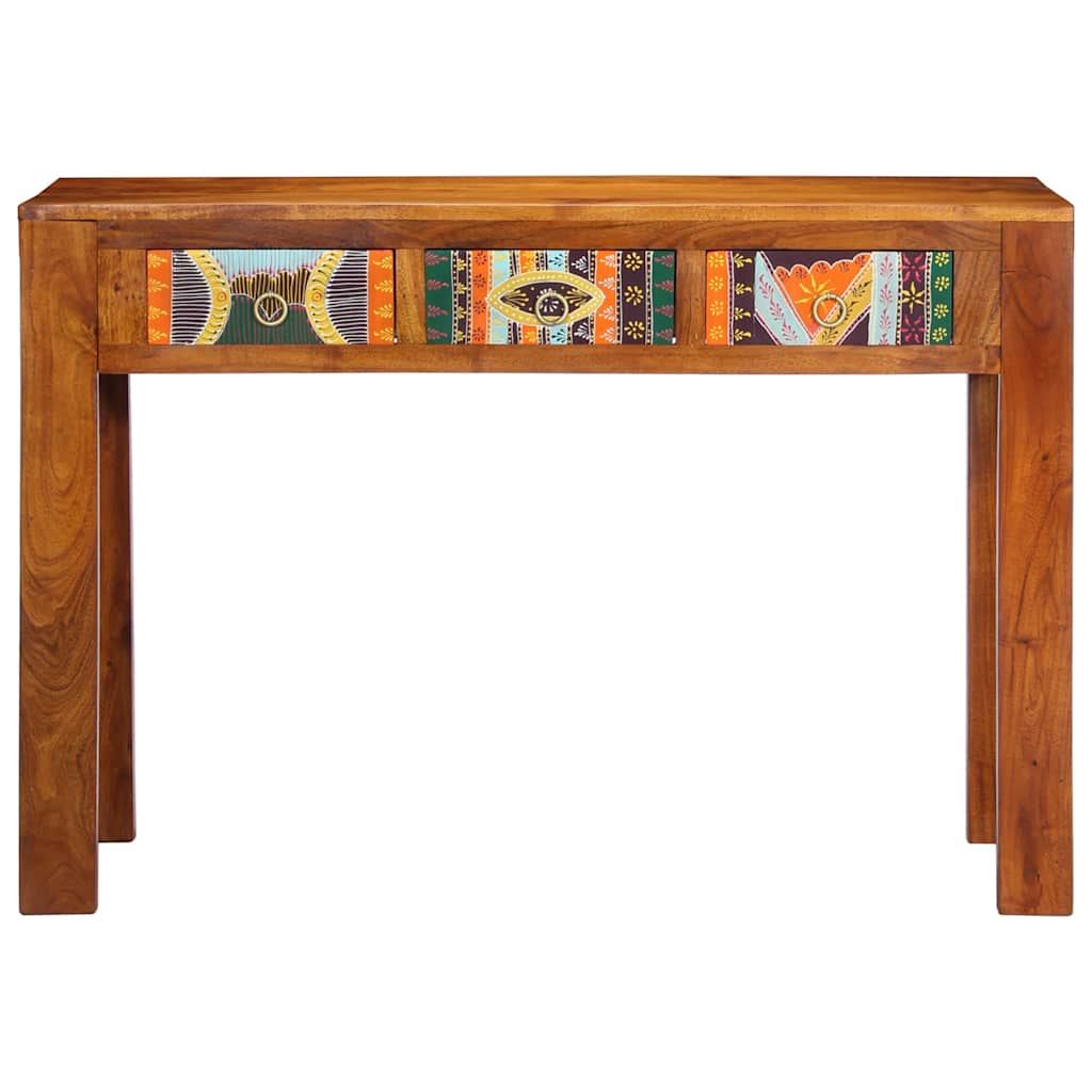 vidaXL Masă consolă, 110x35x75 cm, lemn masiv de acacia vidaXL Masă consolă, 110x35x75 cm, lemn masiv de acacia