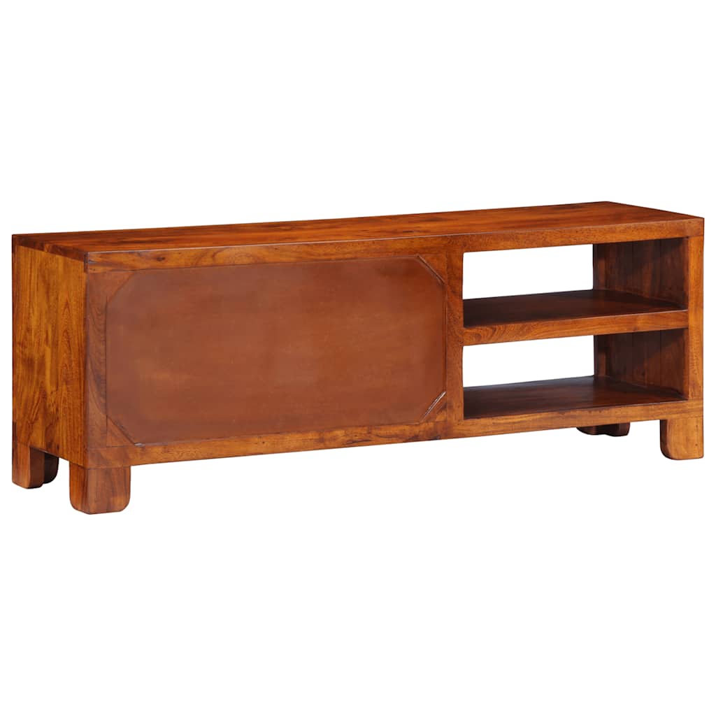 vidaXL Dulap TV multicolor 110x30x40 din lemn masiv de salcam vidaXL Dulap TV multicolor 110x30x40 din lemn masiv de salcam
