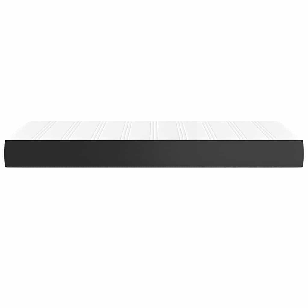 vidaXL Saltea cu arcuri buzunar copii negru 80x160cm piele artificială vidaXL Saltea cu arcuri buzunar copii negru 80x160cm piele artificială