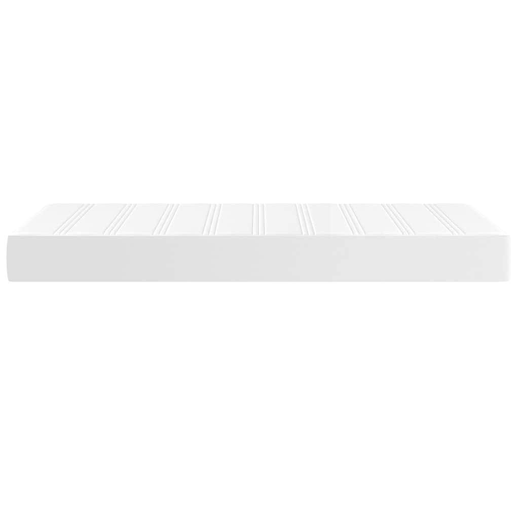 vidaXL Saltea cu arcuri buzunar copii alb 80x160 cm piele artificială vidaXL Saltea cu arcuri buzunar copii alb 80x160 cm piele artificială