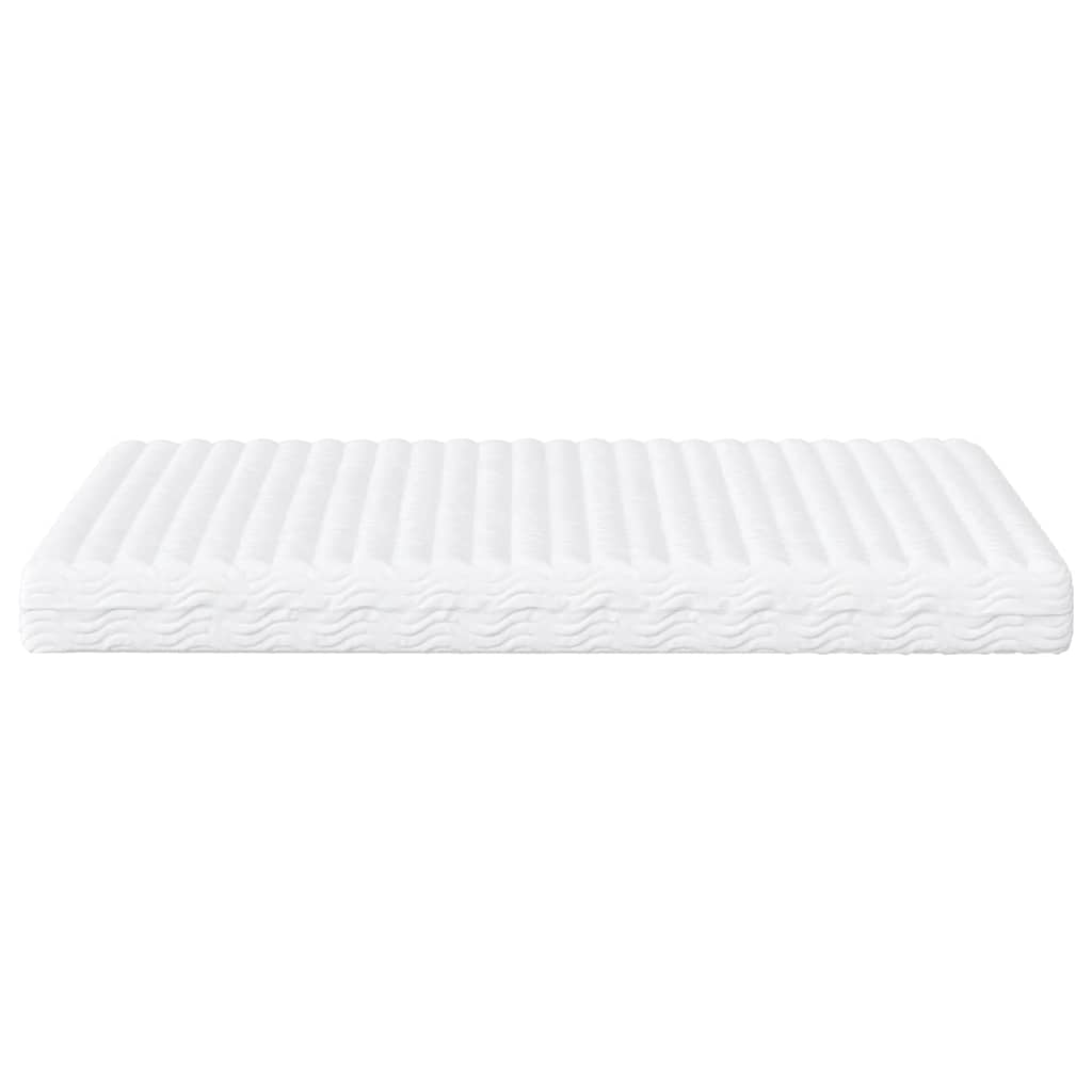 vidaXL Saltea din spumă, alb, 200x210 cm, duritate H2 H3 vidaXL Saltea din spumă, alb, 200x210 cm, duritate H2 H3