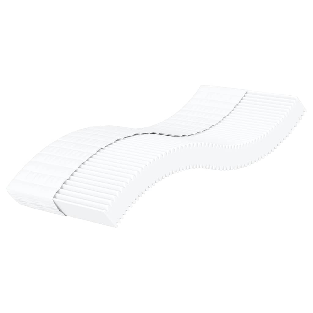 vidaXL Saltea din spumă, alb, 80x220 cm, duritate H2 H3 vidaXL Saltea din spumă, alb, 80x220 cm, duritate H2 H3