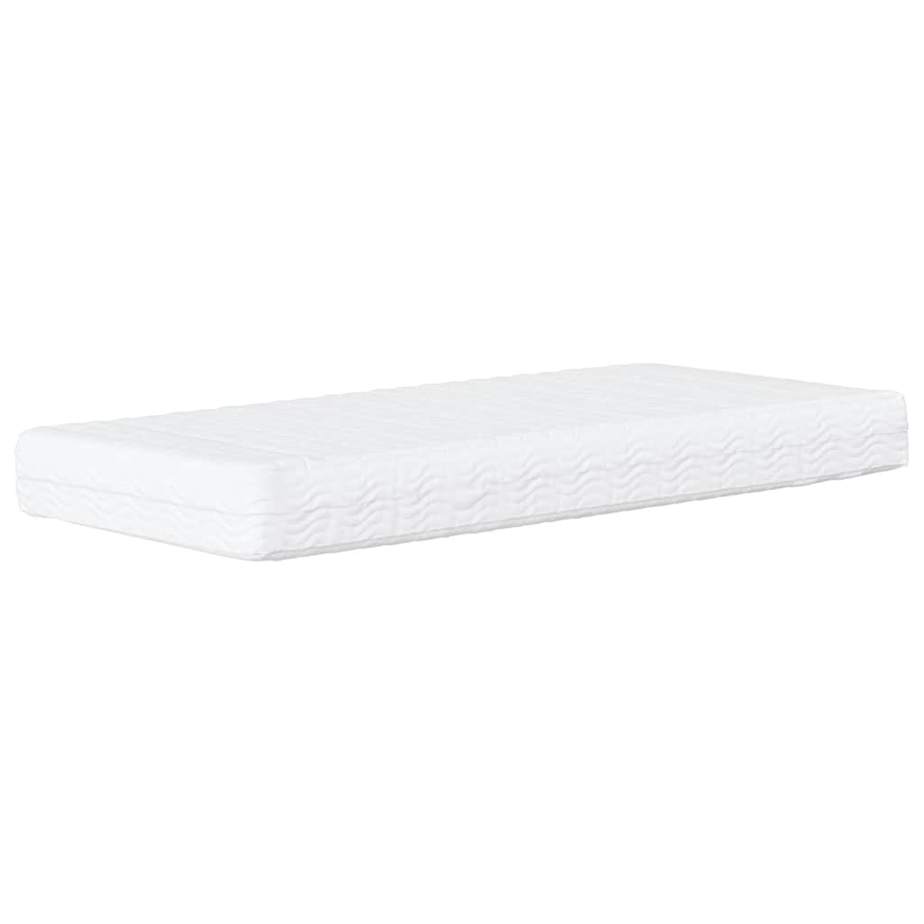 vidaXL Saltea din spumă, alb, 90x220 cm, duritate H2 H3 vidaXL Saltea din spumă, alb, 90x220 cm, duritate H2 H3