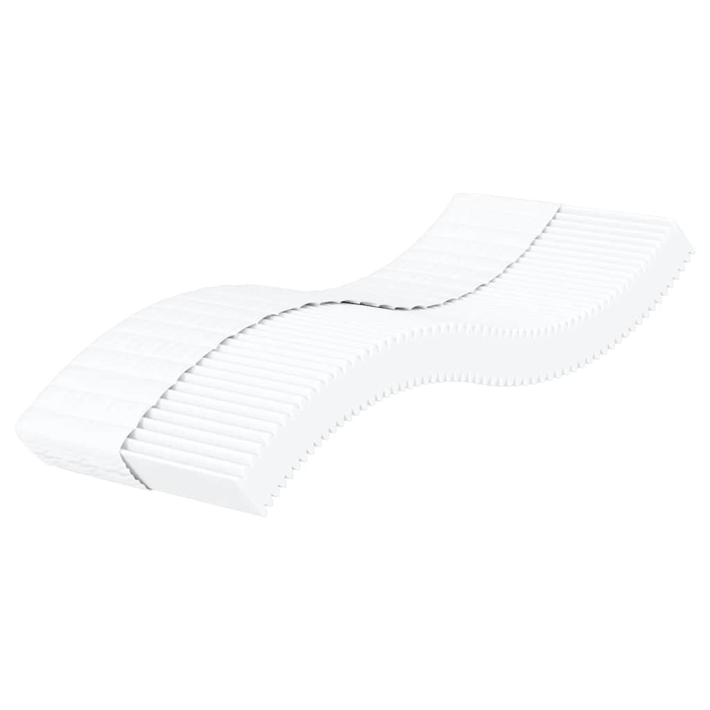 vidaXL Saltea din spumă, alb, 90x220 cm, duritate H2 H3 vidaXL Saltea din spumă, alb, 90x220 cm, duritate H2 H3