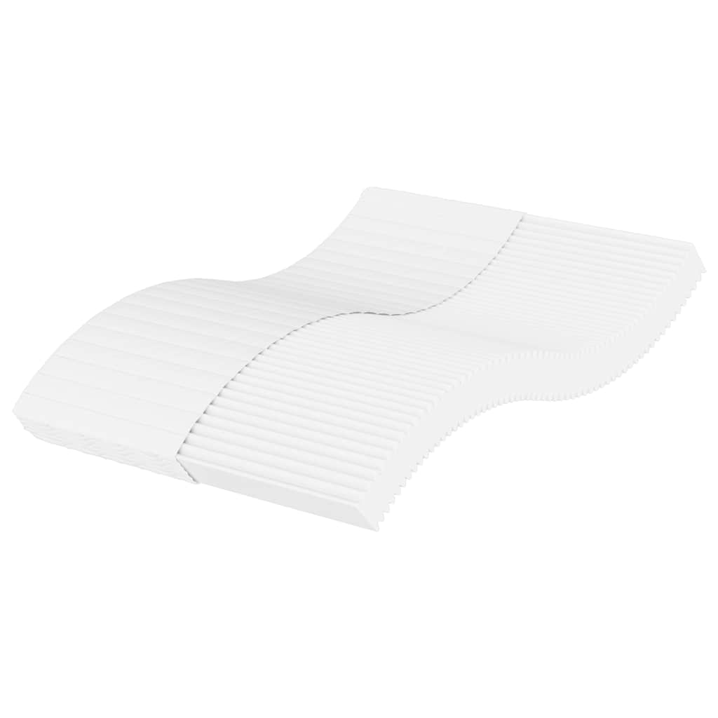 vidaXL Saltea din spumă, alb, 140x220 cm, duritate H2 H3 vidaXL Saltea din spumă, alb, 140x220 cm, duritate H2 H3