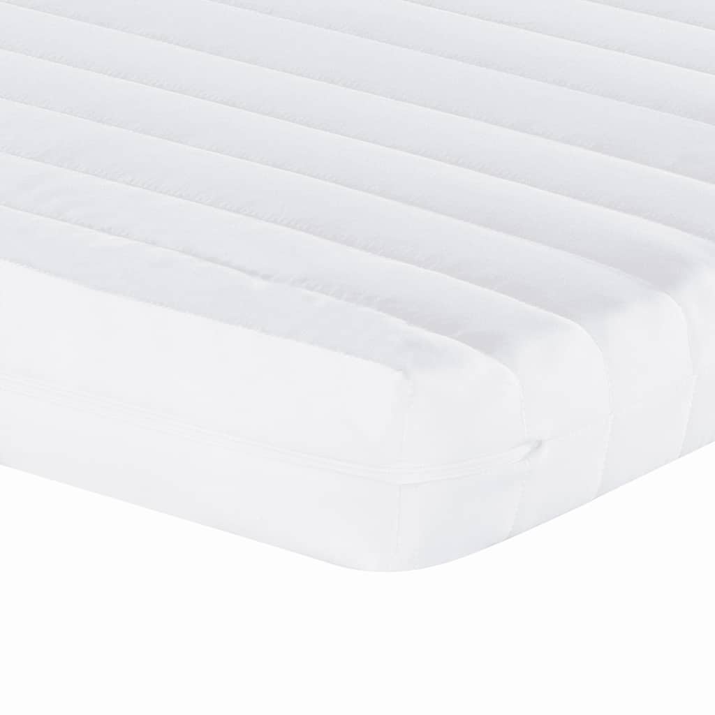 vidaXL Saltea din spumă, alb, 200x210 cm, 7 zone, duritate 20 ILD vidaXL Saltea din spumă, alb, 200x210 cm, 7 zone, duritate 20 ILD