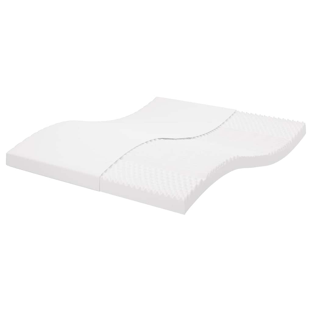 vidaXL Saltea din spumă, alb, 200x210 cm, 7 zone, duritate 20 ILD vidaXL Saltea din spumă, alb, 200x210 cm, 7 zone, duritate 20 ILD