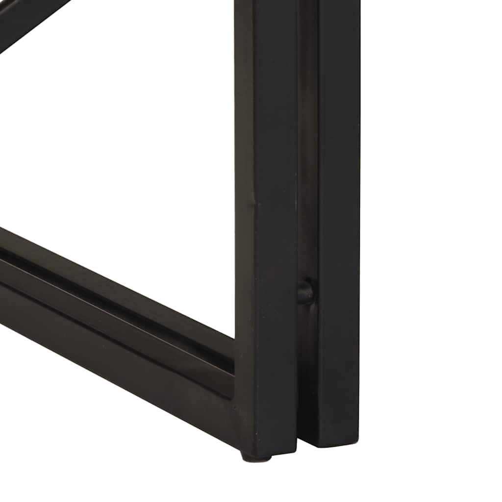 vidaXL Masuta de cafea multicolora 100x100x35 cm lemn masiv recuperat