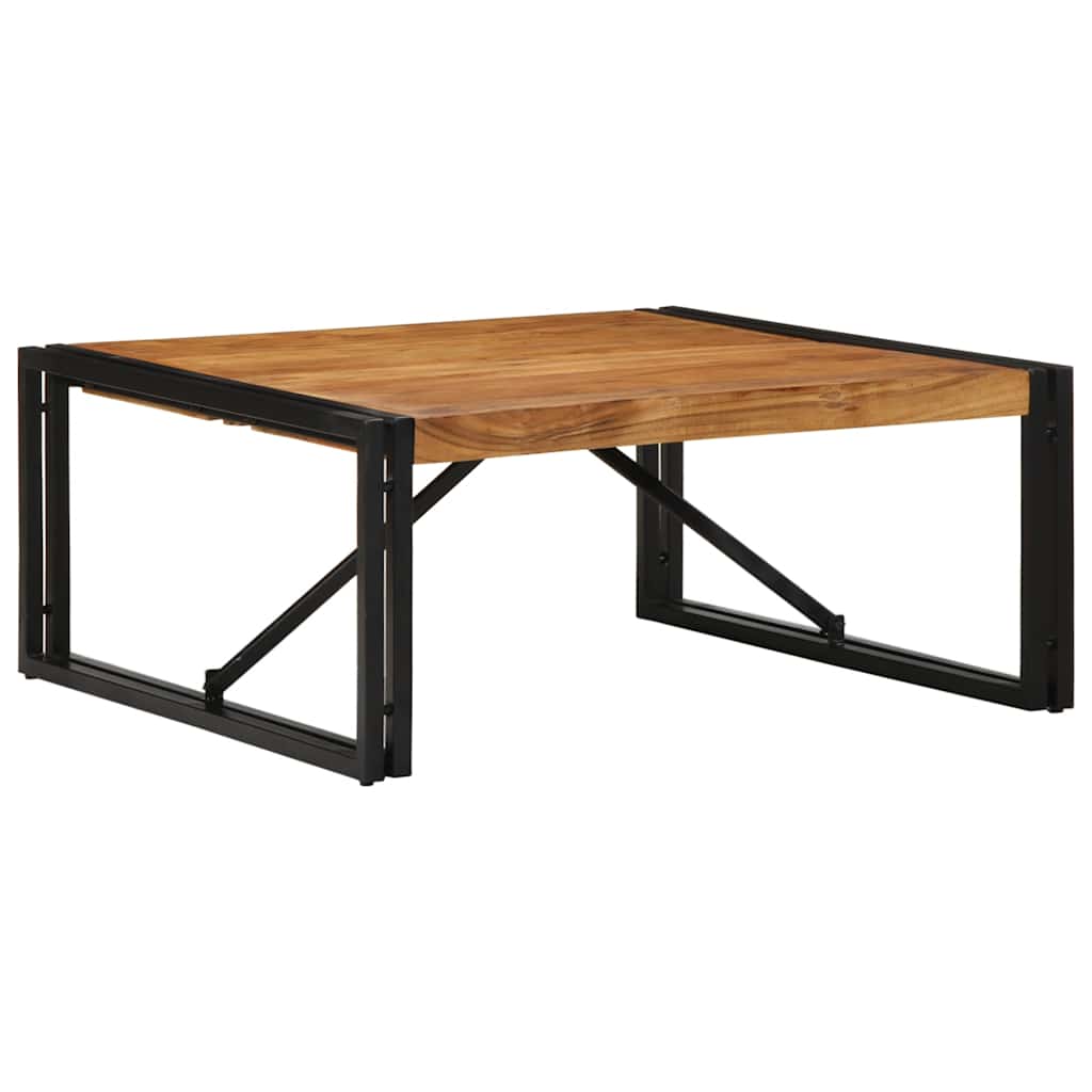 vidaXL Masuta de cafea 80x80x35 cm din lemn masiv de salcam vidaXL Masuta de cafea 80x80x35 cm din lemn masiv de salcam
