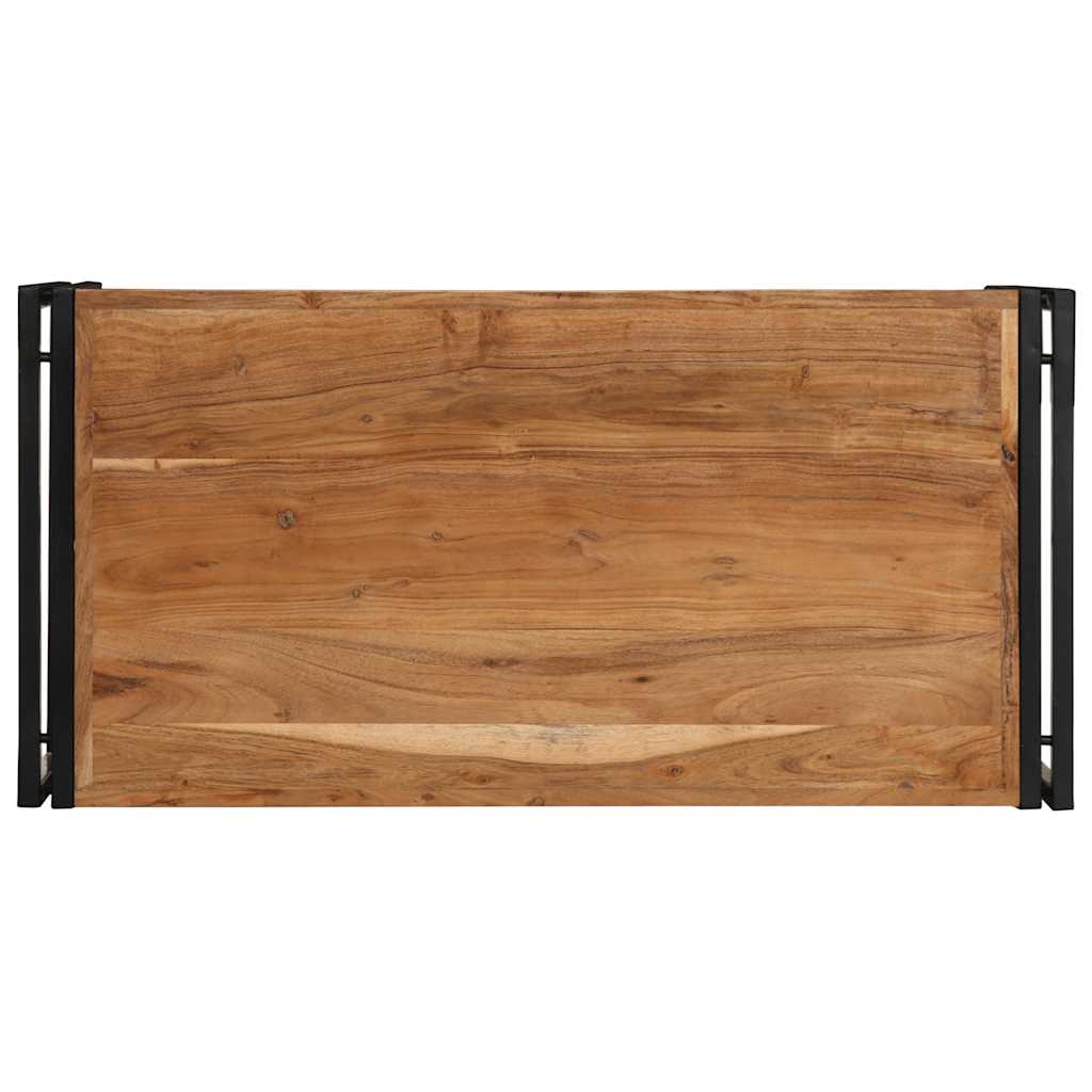 vidaXL Masuta de cafea 100x50x35 cm din lemn masiv de salcam vidaXL Masuta de cafea 100x50x35 cm din lemn masiv de salcam