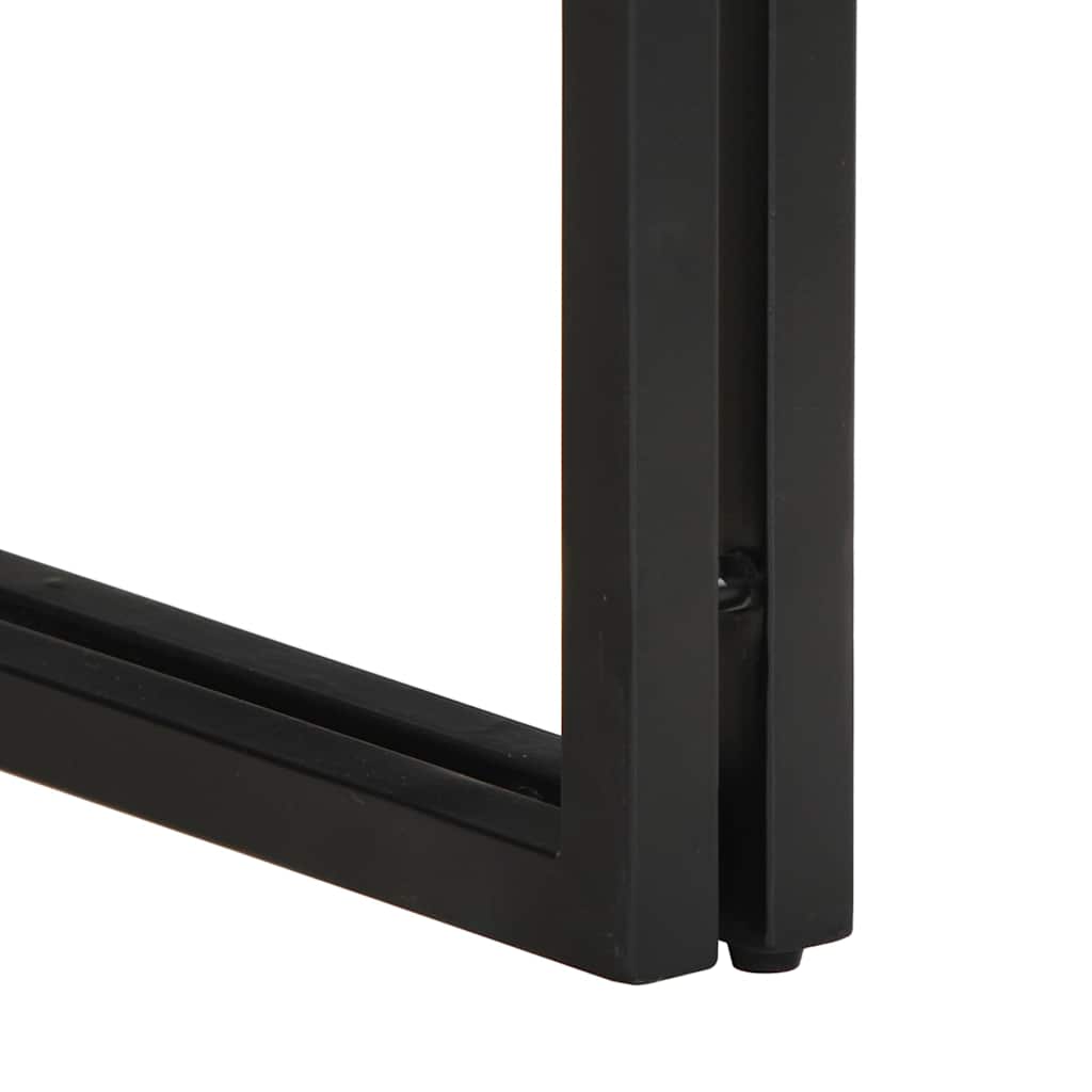 vidaXL Masuta de cafea multicolora 50x50x35 cm lemn masiv recuperat