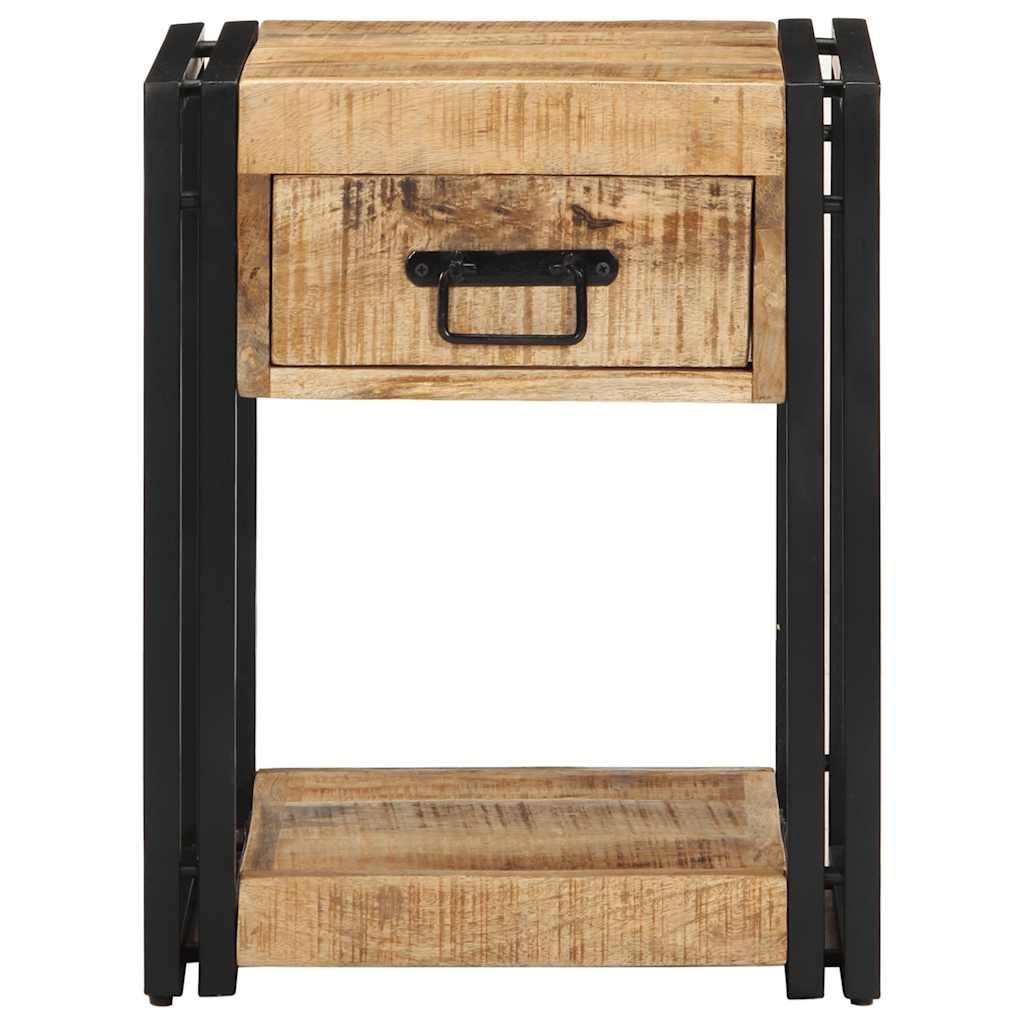 vidaXL Noptiere 2 buc 40x35x50 cm lemn masiv de mango