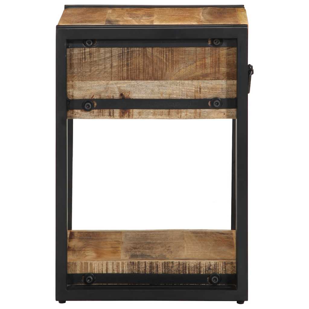 vidaXL Noptiere 2 buc 40x35x50 cm lemn masiv de mango