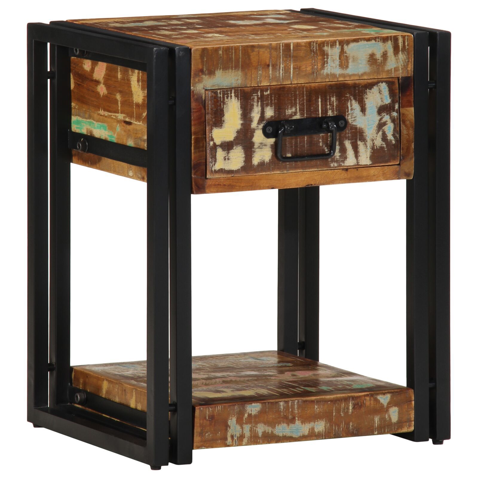vidaXL Dulap de noapte 2 pcs 40 x 35 x 50 cm Lemn masiv reciclat vidaXL Dulap de noapte 2 pcs 40 x 35 x 50 cm Lemn masiv reciclat
