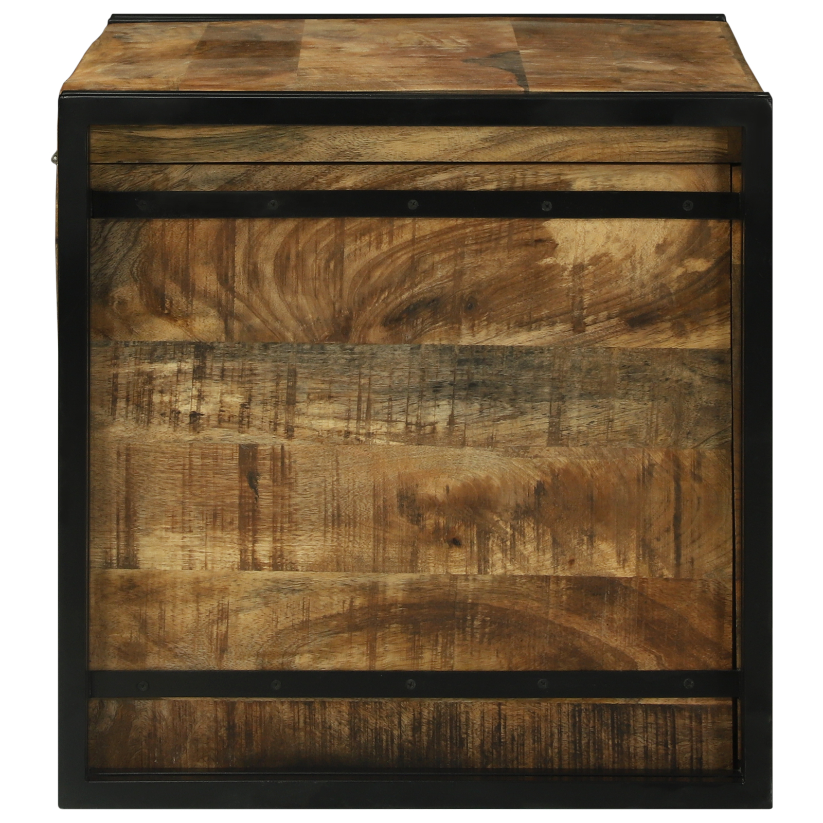 vidaXL Cufăr de depozitare - 80 x 50 x 50 cm, din lemn masiv de mango vidaXL Cufăr de depozitare - 80 x 50 x 50 cm, din lemn masiv de mango