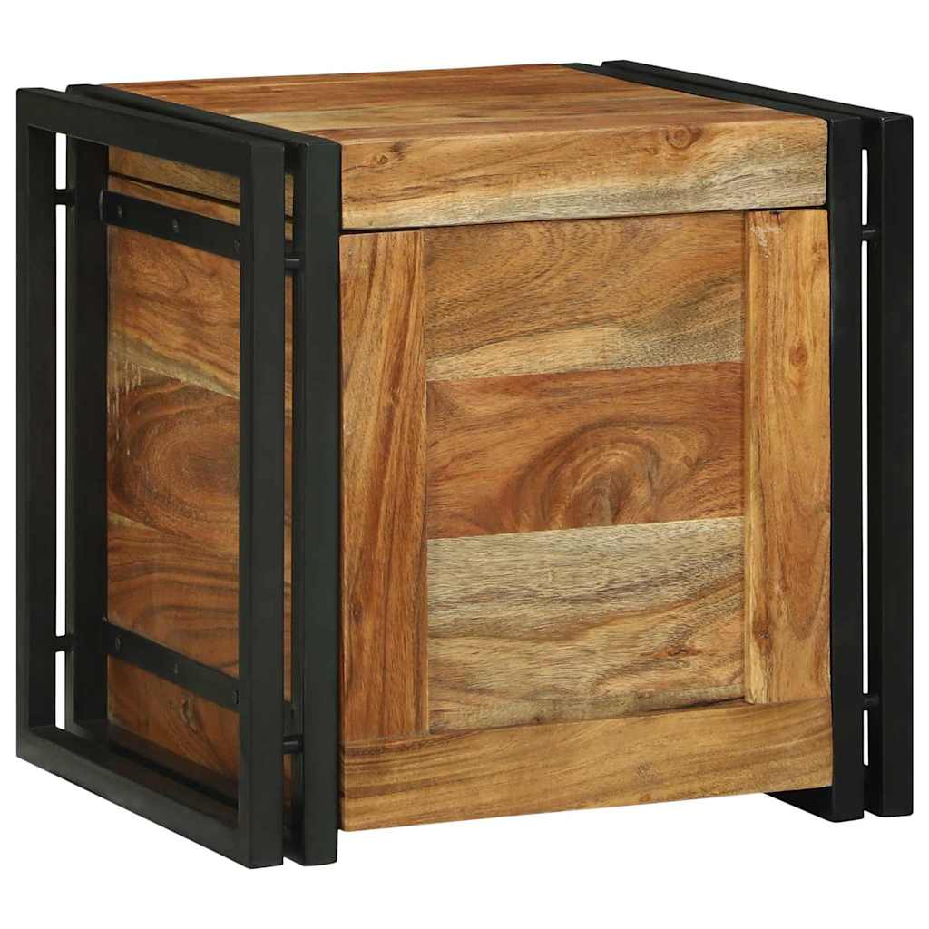 vidaXL Cufere de Depozitare Maro 40 x 40 x 40 cm Lemn masiv de acacia vidaXL Cufere de Depozitare Maro 40 x 40 x 40 cm Lemn masiv de acacia