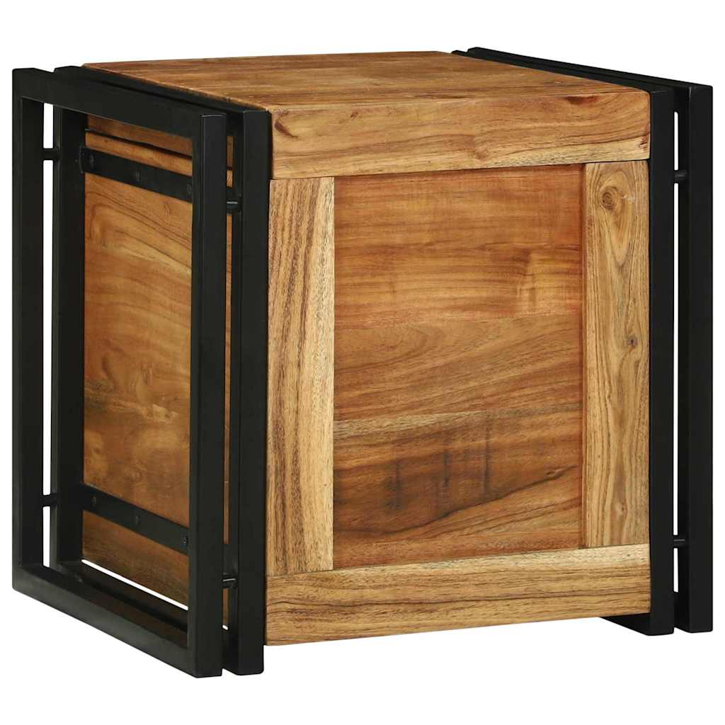 vidaXL Cufere de Depozitare Maro 40 x 40 x 40 cm Lemn masiv de acacia vidaXL Cufere de Depozitare Maro 40 x 40 x 40 cm Lemn masiv de acacia