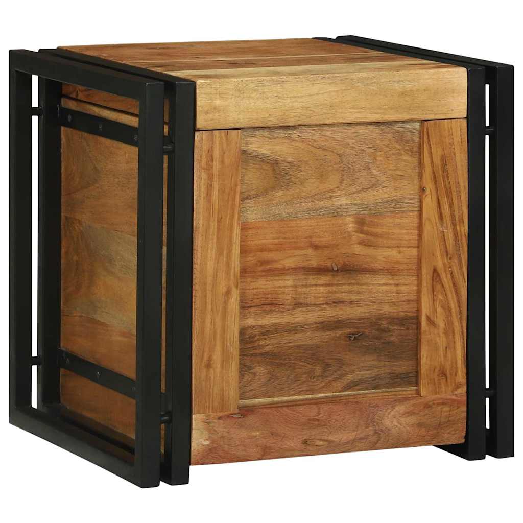 vidaXL Cufere de Depozitare Maro 40 x 40 x 40 cm Lemn masiv de acacia vidaXL Cufere de Depozitare Maro 40 x 40 x 40 cm Lemn masiv de acacia