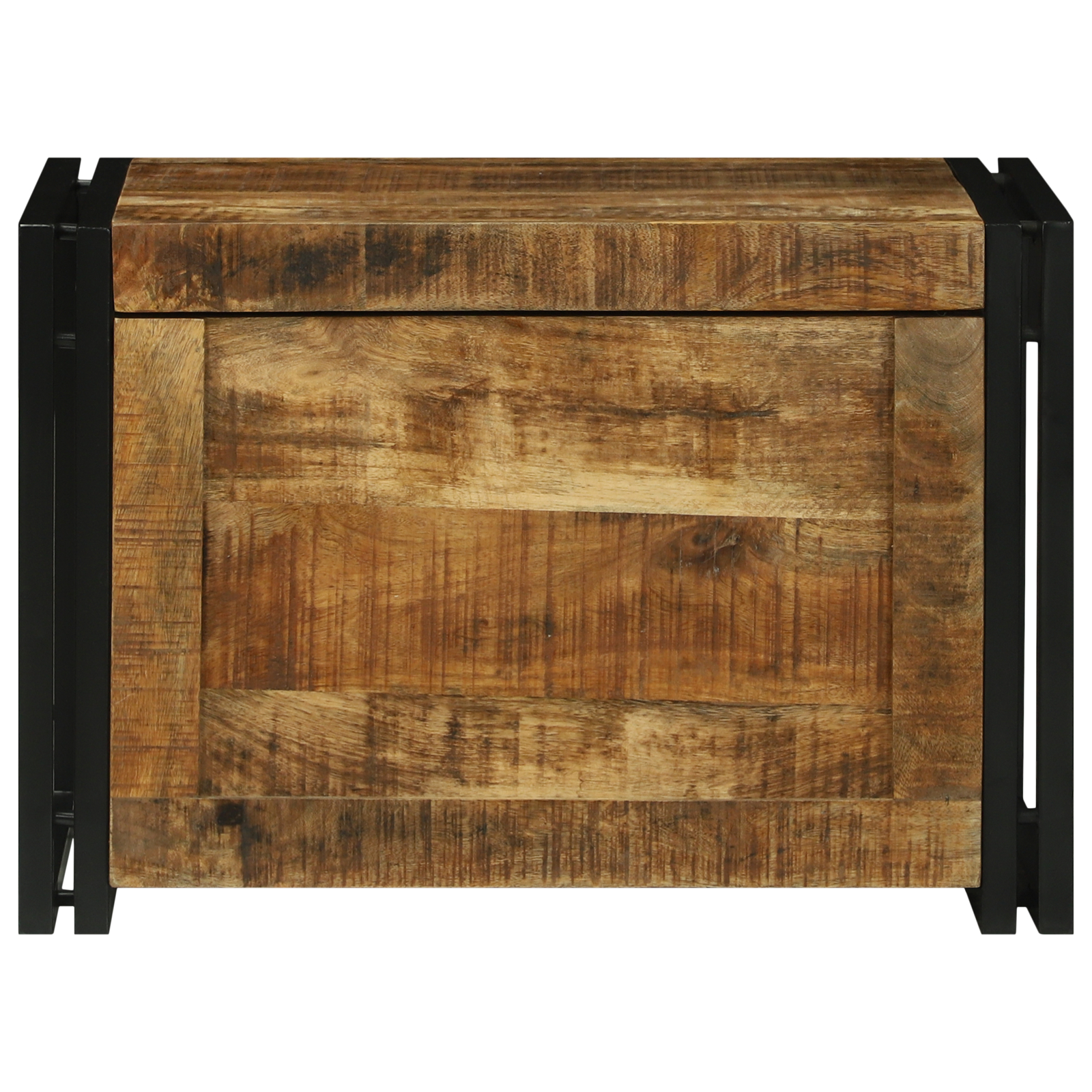 vidaXL Cutie de depozitare 60 x 40 x 41 cm - din lemn masiv de mango