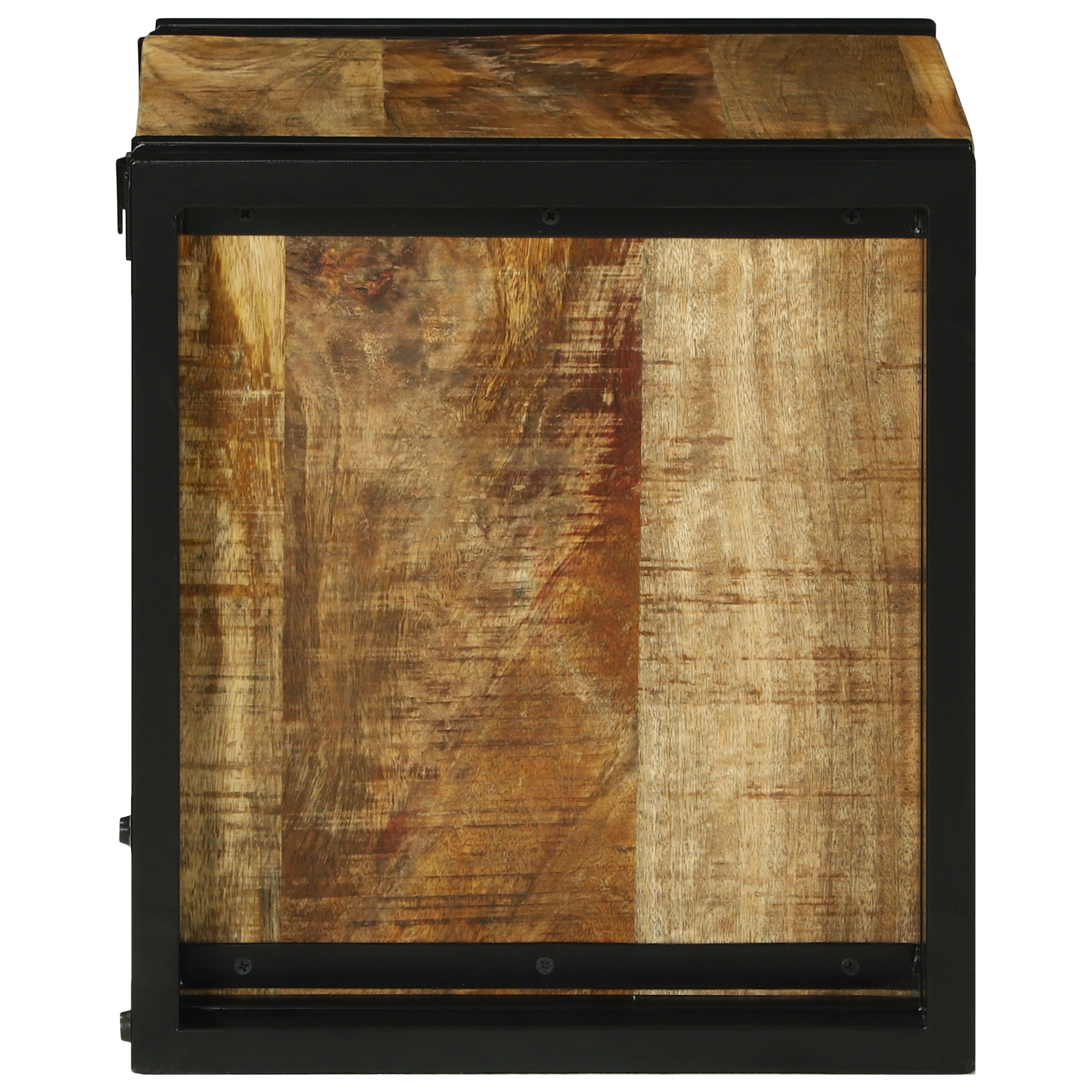 vidaXL Raft de vin 34.5 x 35 x 39 cm Lemn solid Lemn de mango brut vidaXL Raft de vin 34.5 x 35 x 39 cm Lemn solid Lemn de mango brut