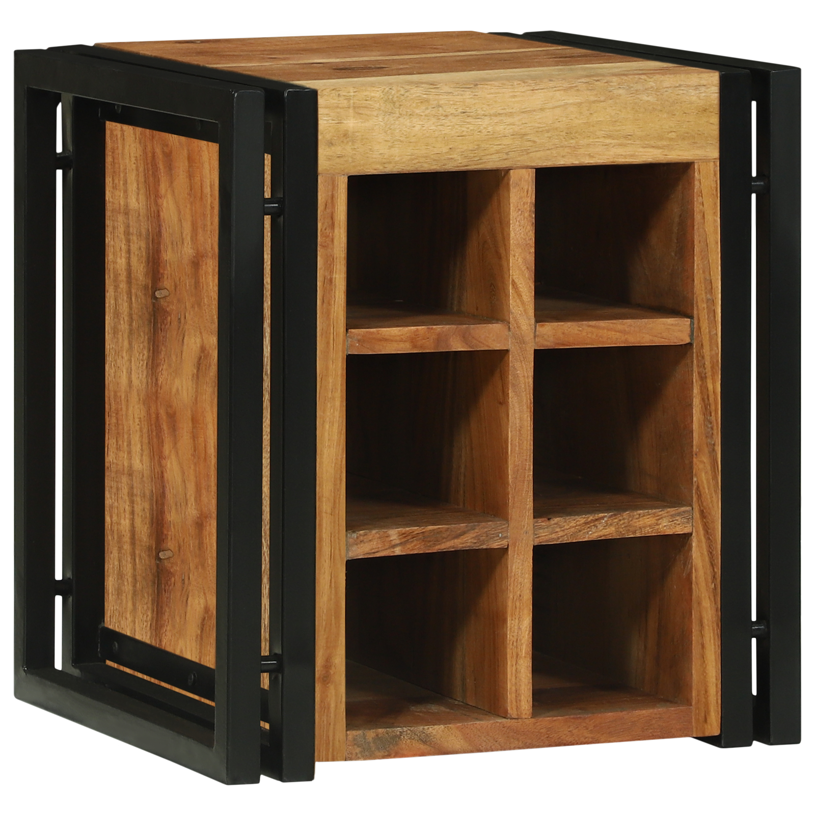 vidaXL Răcitor de vin 34.5x35x39 cm Lemn solid de acacia vidaXL Răcitor de vin 34.5x35x39 cm Lemn solid de acacia