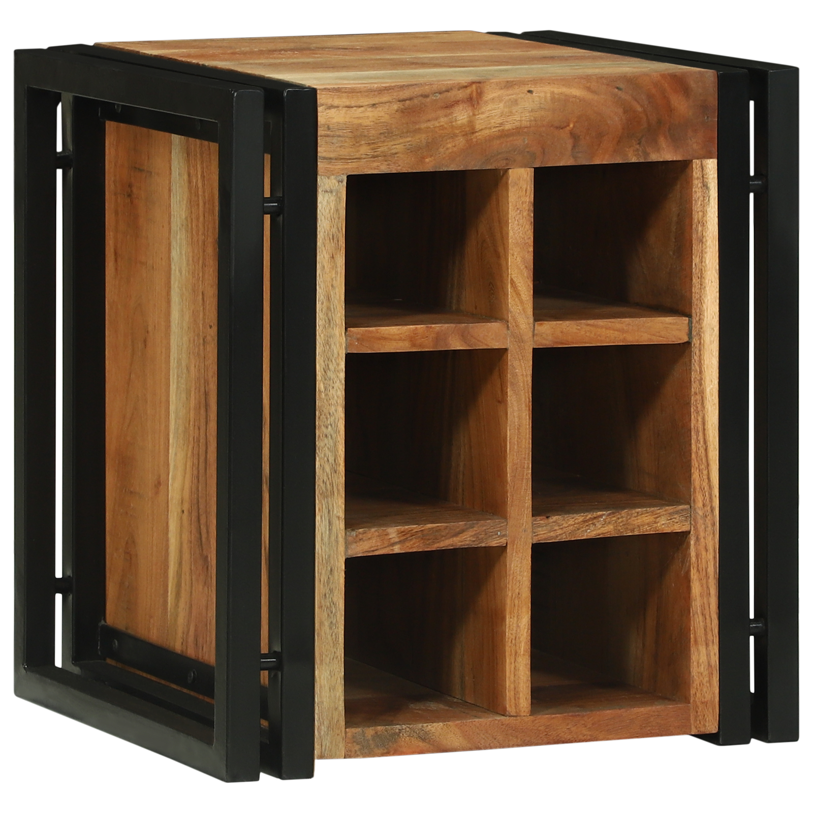 vidaXL Răcitor de vin 34.5x35x39 cm Lemn solid de acacia vidaXL Răcitor de vin 34.5x35x39 cm Lemn solid de acacia