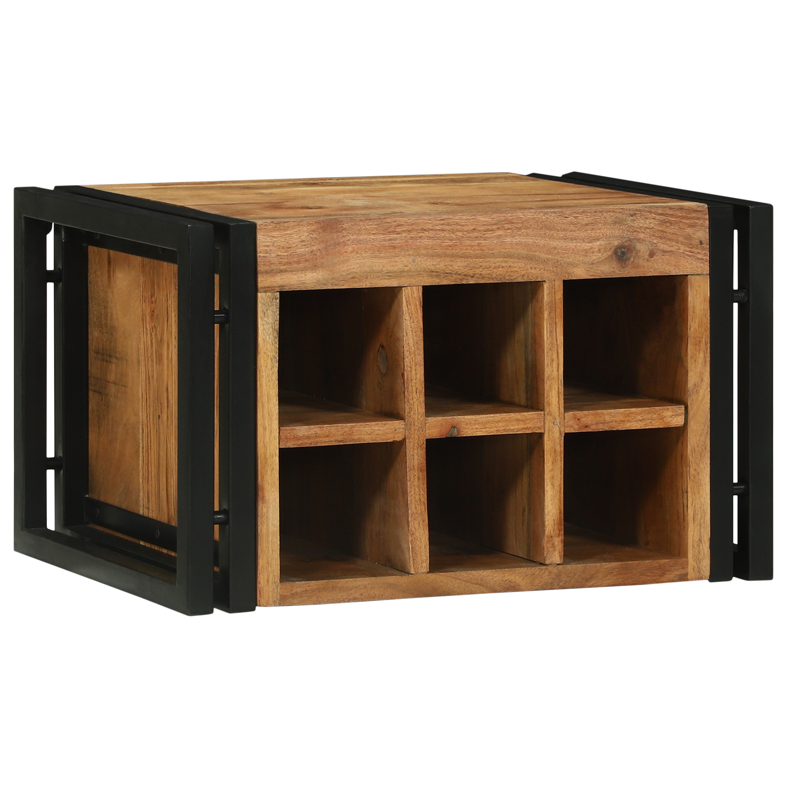 vidaXL raft pentru vin 46x35x27.5 cm Lemn Solid din Acacia vidaXL raft pentru vin 46x35x27.5 cm Lemn Solid din Acacia