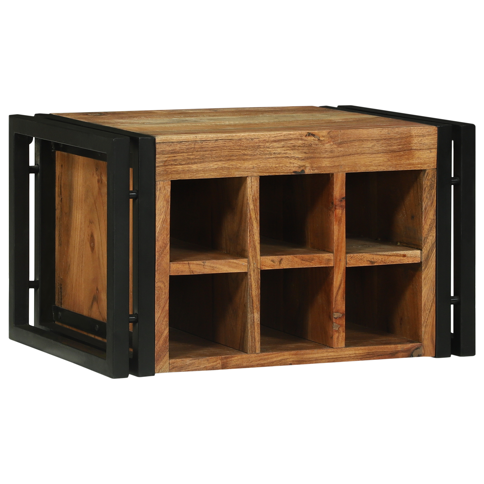 vidaXL raft pentru vin 46x35x27.5 cm Lemn Solid din Acacia vidaXL raft pentru vin 46x35x27.5 cm Lemn Solid din Acacia
