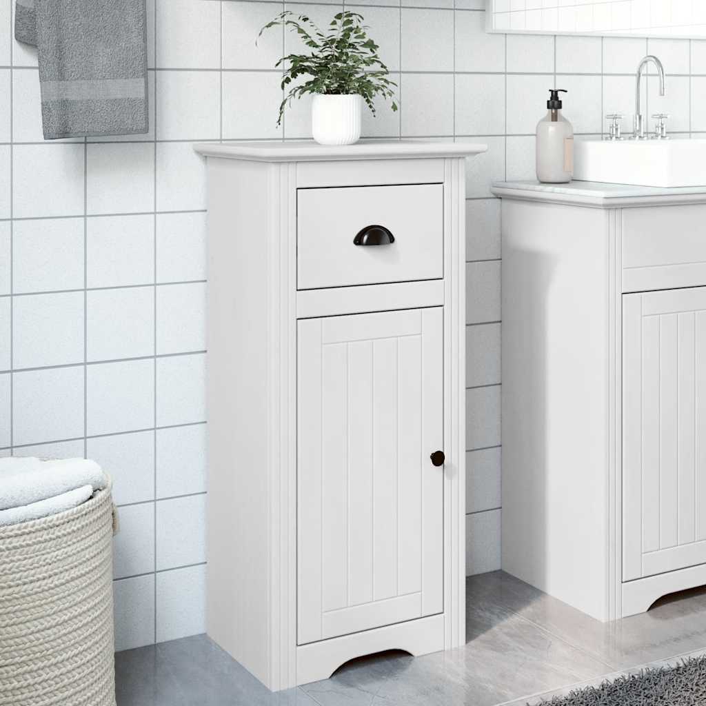 vidaXL Dulap de baie „BODO” Alb 44x30x90 cm vidaXL Dulap de baie „BODO” Alb 44x30x90 cm
