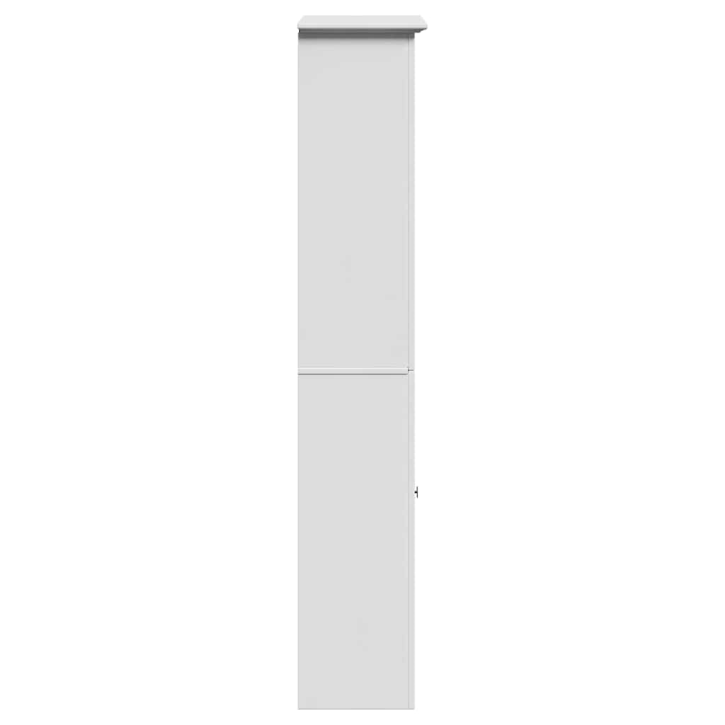 vidaXL Dulap de baie „BODO” Alb 44x30x160 cm vidaXL Dulap de baie „BODO” Alb 44x30x160 cm