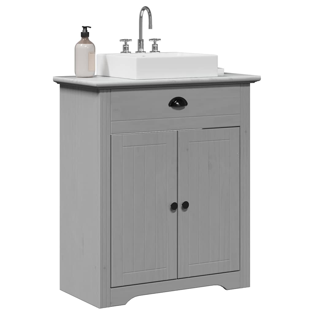 vidaXL Dulap pentru chiuvetă de baie „BODO” gri 70x35x80 cm vidaXL Dulap pentru chiuvetă de baie „BODO” gri 70x35x80 cm