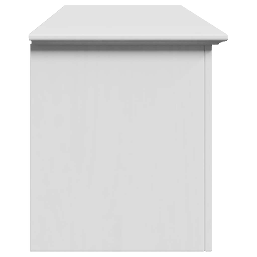 vidaXL Bancă pentru hol „BODO” Albă 114x40x45 cm