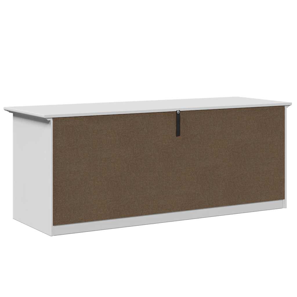 vidaXL Bancă pentru hol „BODO” Albă 114x40x45 cm