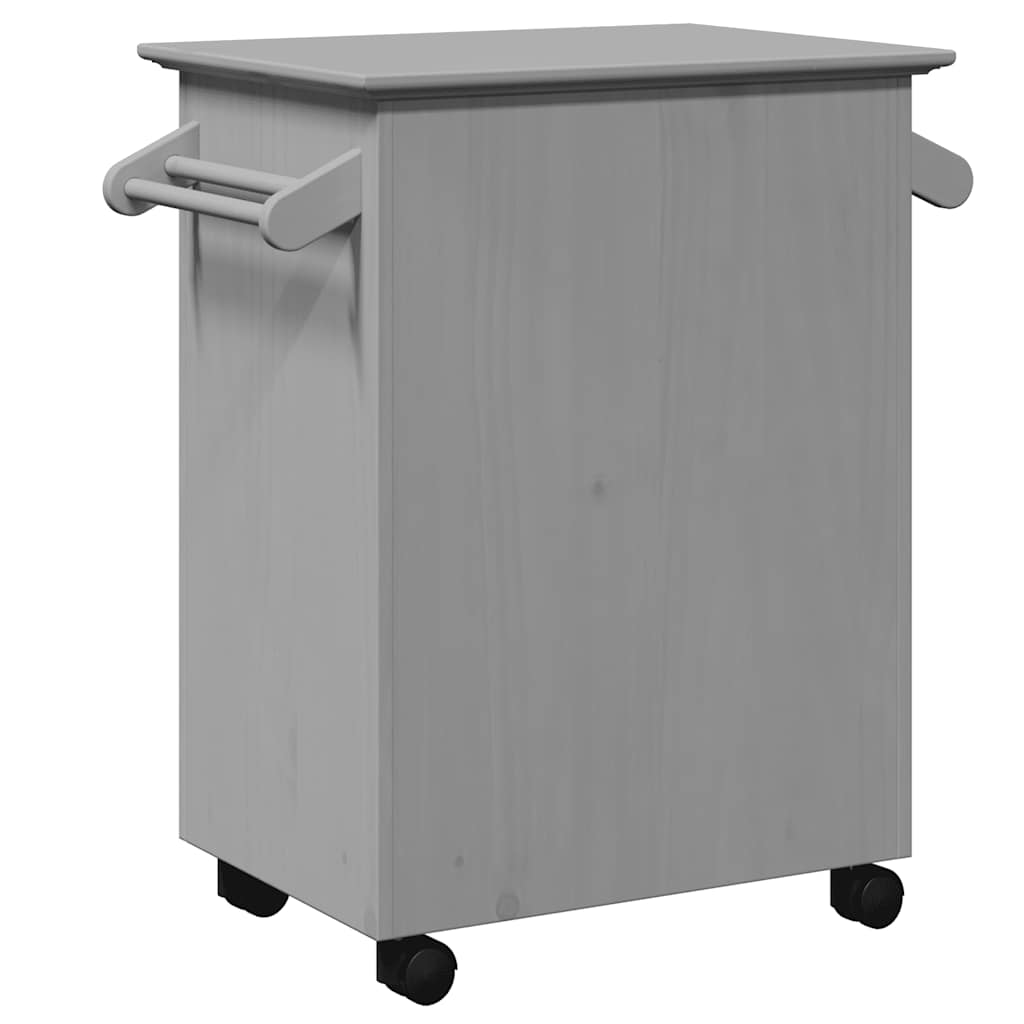 vidaXL Cărucior de bucătărie „BODO” gri 72x45x80 cm vidaXL Cărucior de bucătărie „BODO” gri 72x45x80 cm