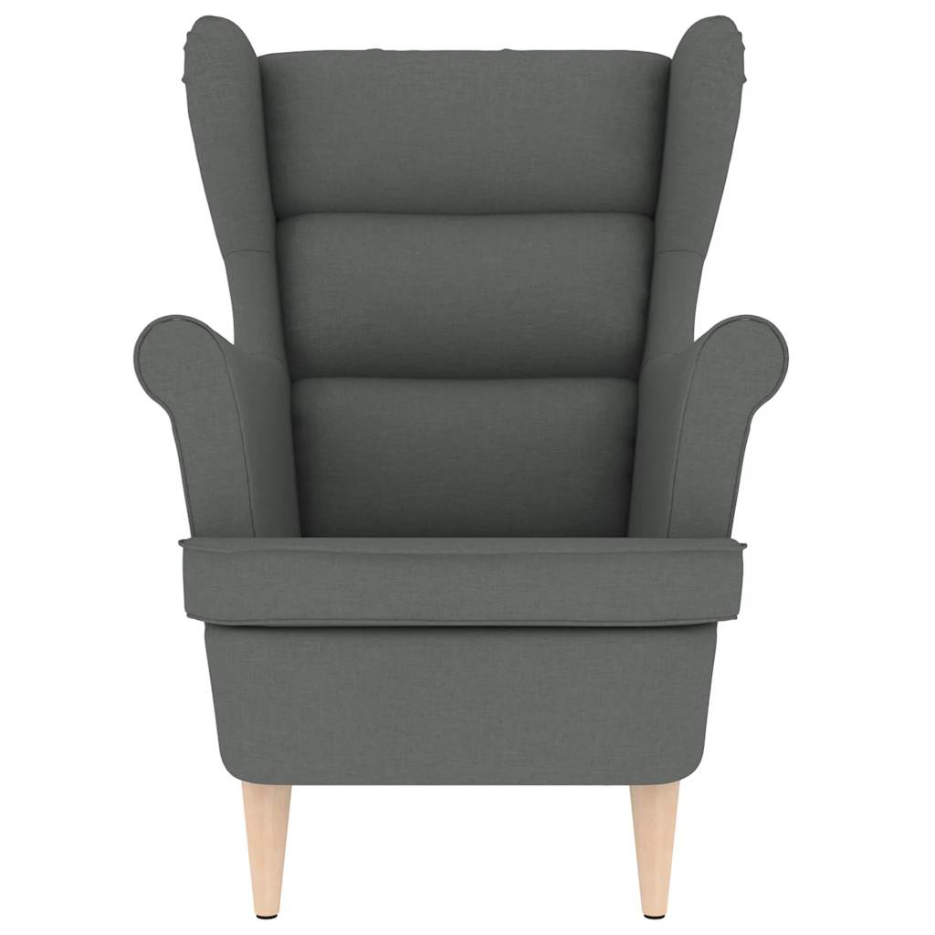 vidaXL Fotoliu, gri închis, 74x84x100 cm, textil vidaXL Fotoliu, gri închis, 74x84x100 cm, textil