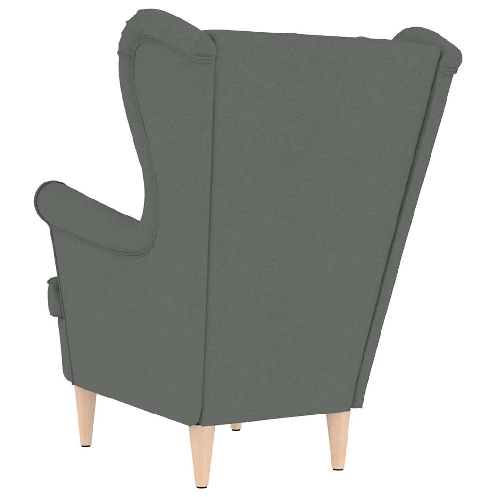 vidaXL Fotoliu, gri închis, 74x84x100 cm, textil vidaXL Fotoliu, gri închis, 74x84x100 cm, textil