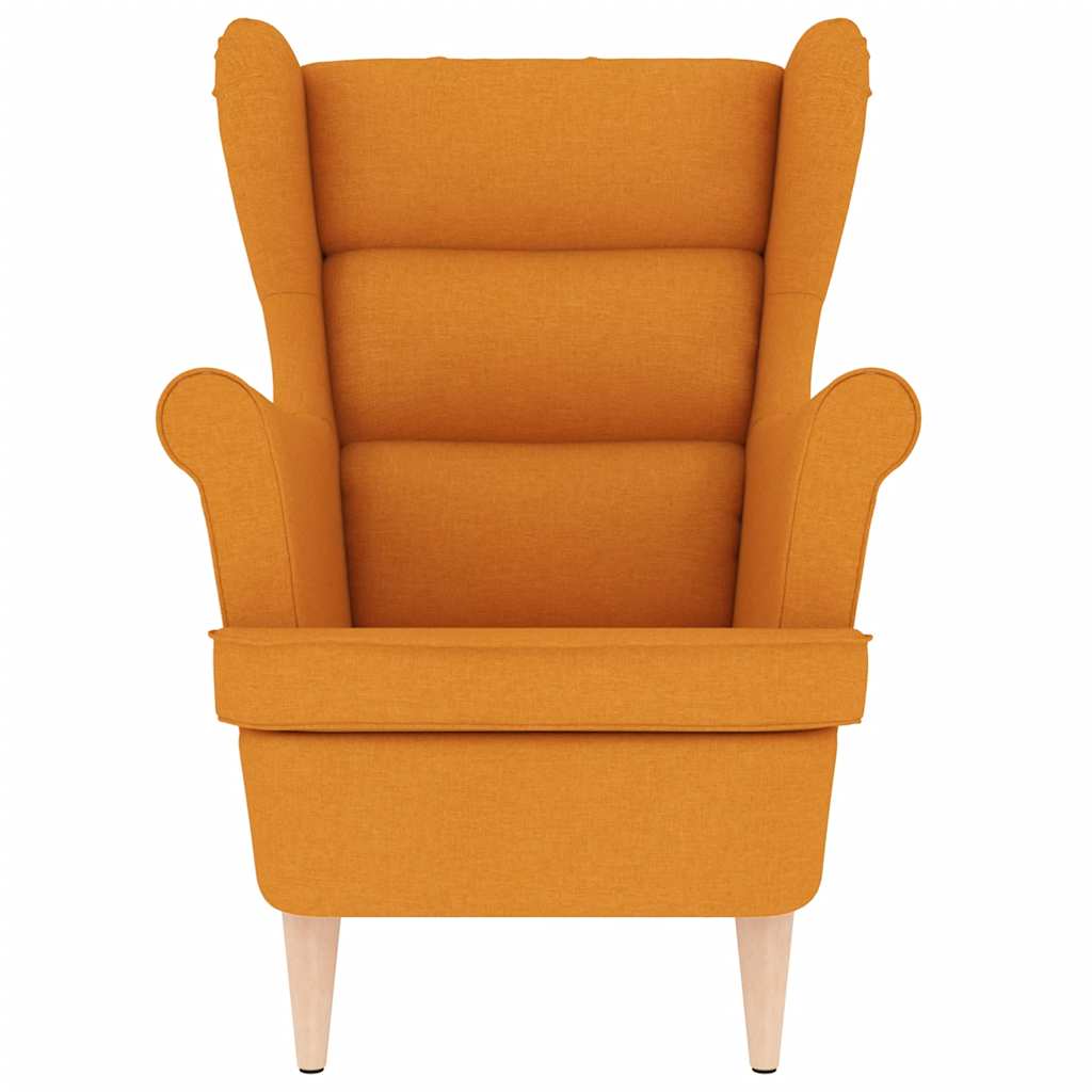 vidaXL Fotoliu, galben închis, 74x84x100 cm, textil vidaXL Fotoliu, galben închis, 74x84x100 cm, textil