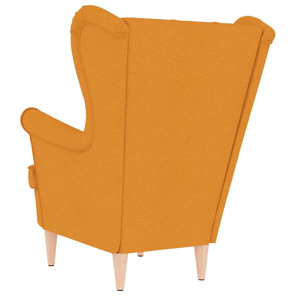 vidaXL Fotoliu, galben închis, 74x84x100 cm, textil vidaXL Fotoliu, galben închis, 74x84x100 cm, textil