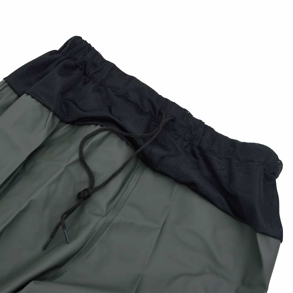 vidaXL Pantaloni cu talie înaltă cu cizme, verde închis, mărimea 39 vidaXL Pantaloni cu talie înaltă cu cizme, verde închis, mărimea 39