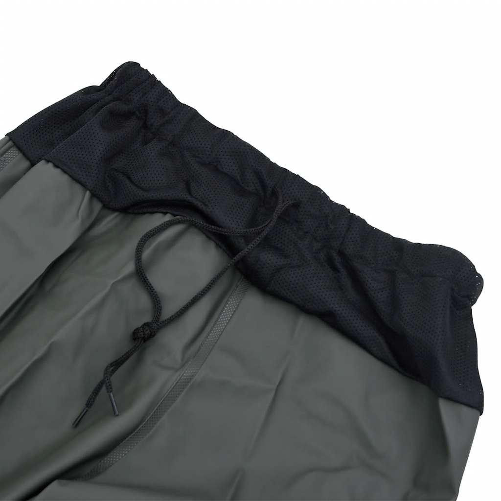 vidaXL Pantaloni cu talie înaltă cu cizme, verde închis, mărimea 43 vidaXL Pantaloni cu talie înaltă cu cizme, verde închis, mărimea 43