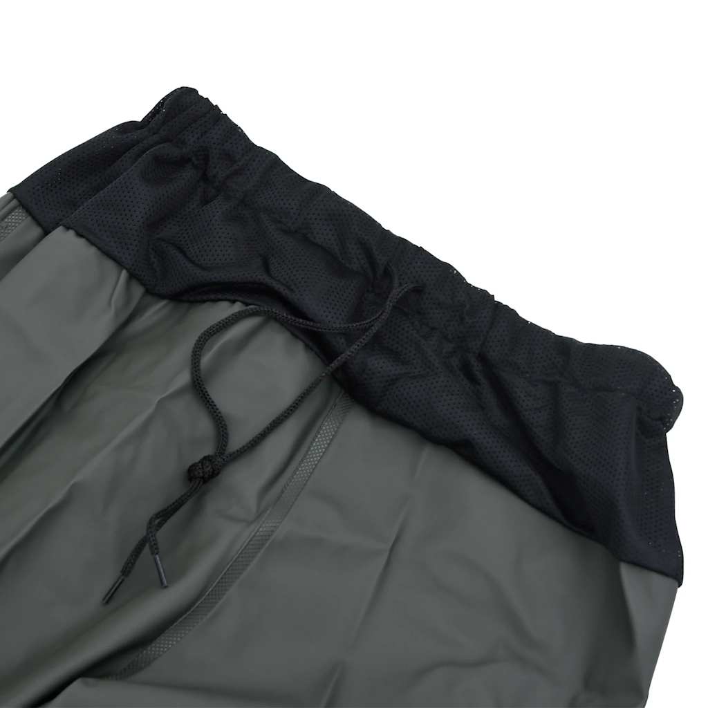 vidaXL Pantaloni cu talie înaltă cu cizme, verde închis, mărimea 45 vidaXL Pantaloni cu talie înaltă cu cizme, verde închis, mărimea 45