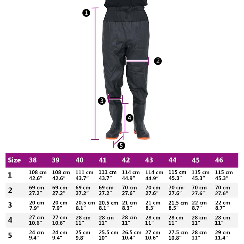 vidaXL Pantaloni cu talie înaltă cu cizme, negru, mărimea 43 vidaXL Pantaloni cu talie înaltă cu cizme, negru, mărimea 43