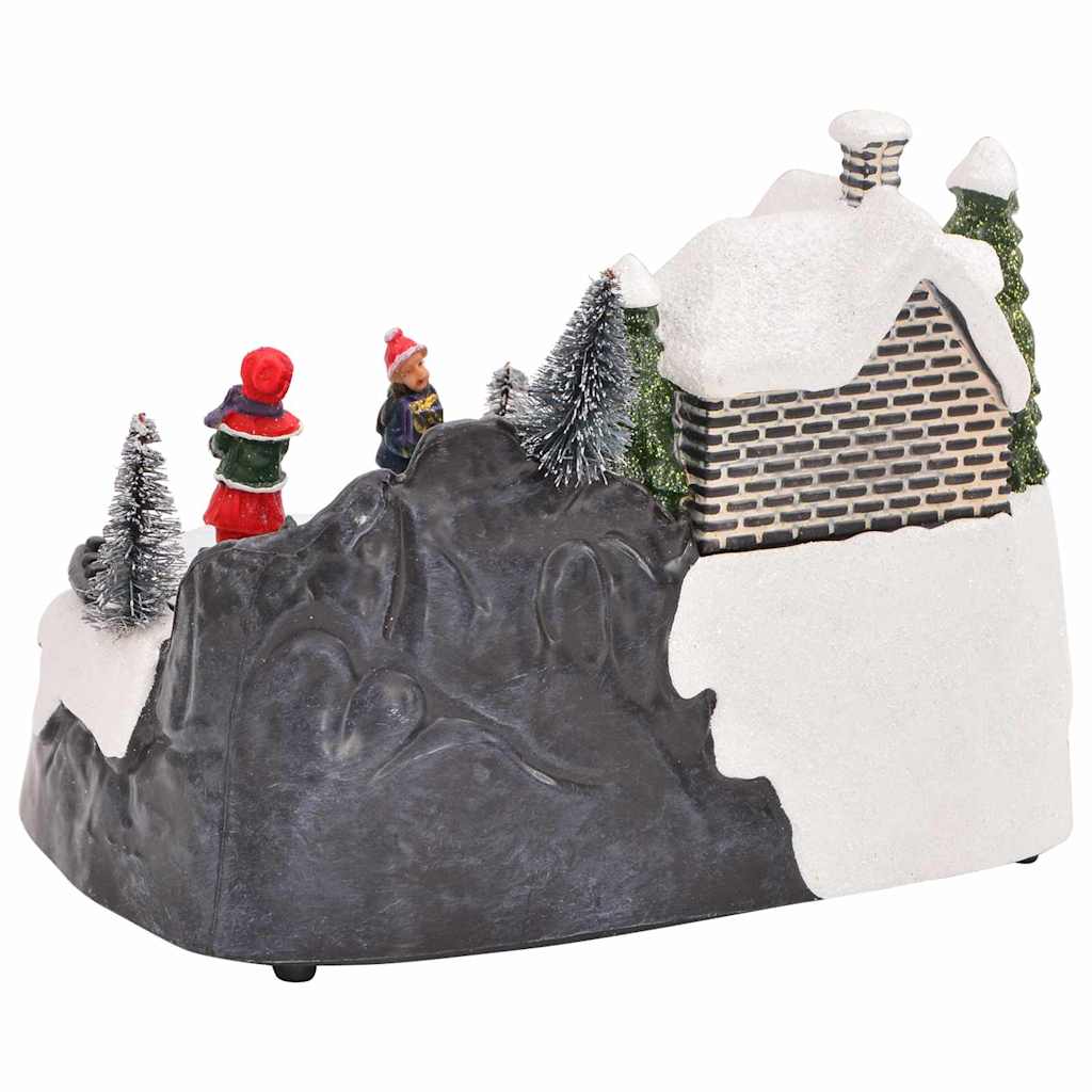 vidaXL Decor de Crăciun pentru masă Multicolour 16 x 11.5 x 13 cm